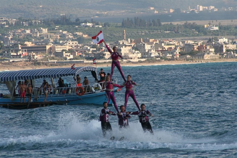 Lebanon Water Festival Water Ski Show Tyr